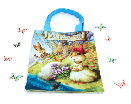 Geschenkbeutelchen Häschenliebe
